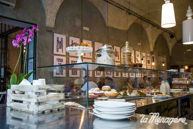locali di design - colazione concept restaurant La Menagere a Firenze