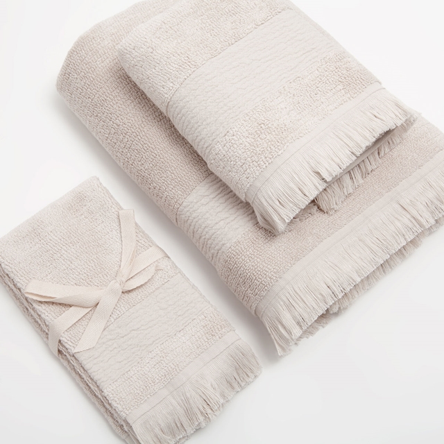 asciugamani per il bagno in cotone