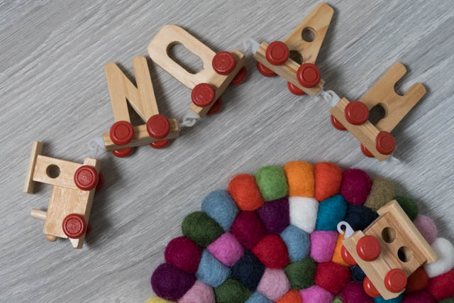 tappeto di palline colorate per la cameretta dei bimbi